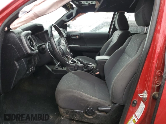 2017 Toyota Tacoma SR5 with VIN 3TMCZ5AN6HM098969, listed as a Copart auction lot 50063175 with 103,996 mi miles and Salvage Title. Bid and sale history available at carsss.com. Image 7.