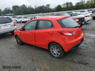 2012 Mazda Mazda2 Sport with VIN JM1DE1KY0C0142042, listed as a Copart auction lot 71741314 with 106,232 mi miles and Salvage Title. Bid and sale history available at carsss.com. Image 2.