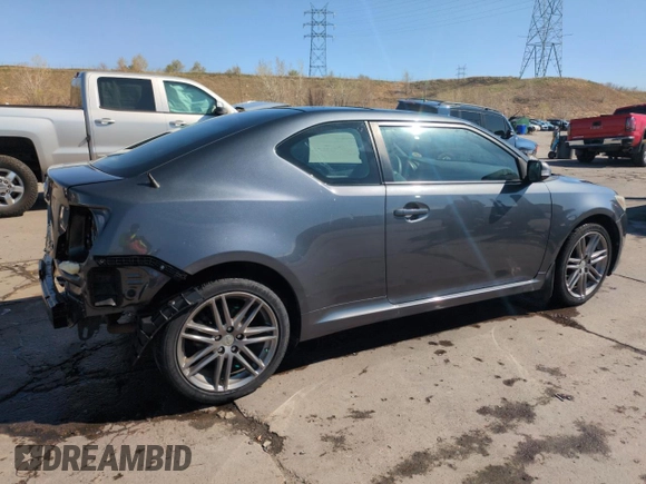 2012 Scion tC with VIN JTKJF5C71C3029463, listed as a Copart auction lot 53333705 with 82,131 mi miles and Salvage Title. Bid and sale history available at carsss.com. Image 3.