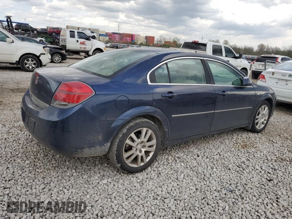 2008 Saturn Aura XE with VIN 1G8ZS57N28F149433, listed as a Copart auction lot 53080655 with 235,067 mi miles and Salvage Title. Bid and sale history available at carsss.com. Image 3.