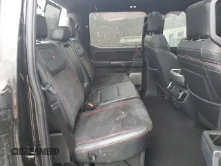 2024 Ford F-150 Raptor with VIN 1FTFW1RJ3RFB30519, listed as a Copart auction lot 45009115 with 15,151 mi miles and Salvage Title. Bid and sale history available at DreamBid. Image 10.