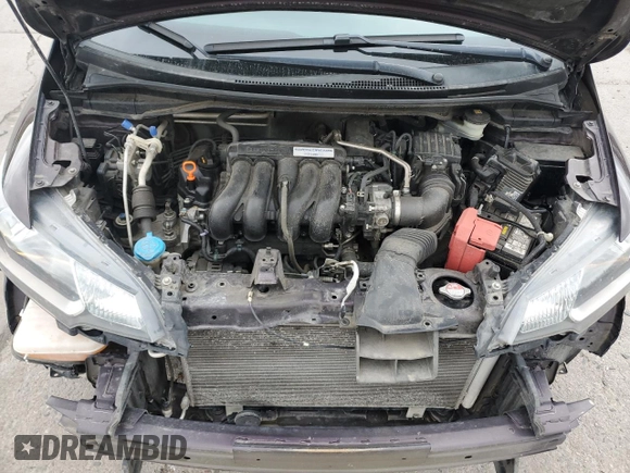2015 Honda Fit EX with VIN 3HGGK5G84FM729496, listed as a Copart auction lot 55996315 with 91,310 mi miles and Salvage title. Bid and sale history available at DreamBid. Image 11.