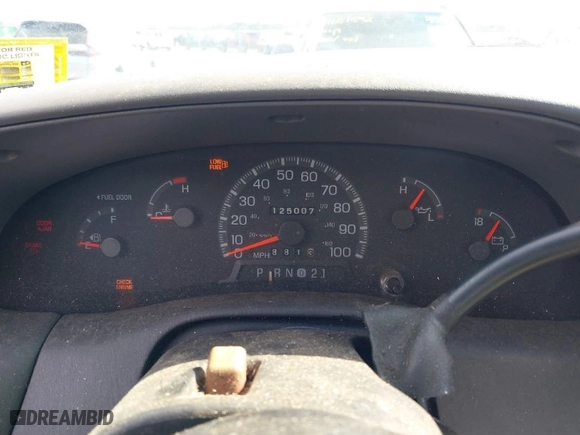 1998 Ford F-150 Standard with VIN 1FTZF1723WNC12776, listed as a IAAI auction lot 41599872 with 125,007 mi miles. Bid and sale history available at carsss.com. Image 7.