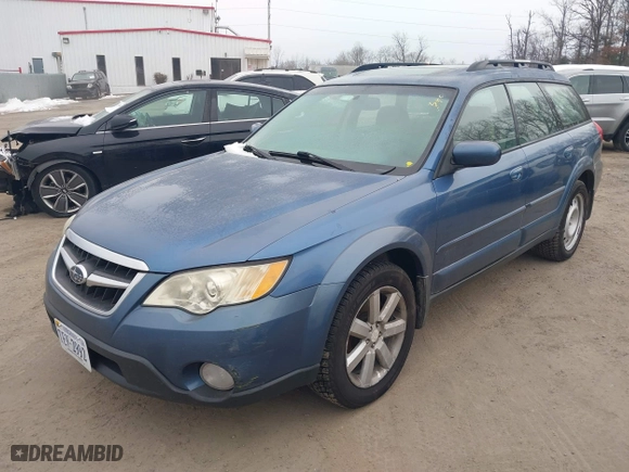 2008 Subaru Outback (Natl) Ltd with VIN 4S4BP62C187317038, listed as a IAAI auction lot 41359525 with 195,535 mi miles. Bid and sale history available at carsss.com. Image 2.
