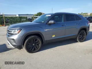 2022 Volkswagen Atlas SE z VIN 1V2JC2CA6NC202891, wystawiony jako Copart lot #65424014 z przebiegiem 28 589 mil mil oraz Szkoda całkowita • Salvage title. Historia ofert i sprzedaży dostępna na DreamBid. Obrazek 1.
