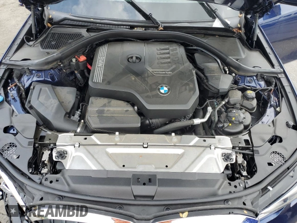 2019 BMW 3 Series 330i with VIN WBA5R1C51KAK09945, listed as a Copart auction lot 53831015 with 18,135 mi miles and Salvage title. Bid and sale history available at DreamBid. Image 11.