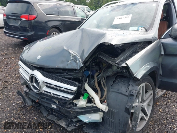 2017 Mercedes-Benz GLS 550 with VIN 4JGDF7DE4HA838922, listed as a IAAI auction lot 42617326 with 86,035 mi miles and . Bid and sale history available at DreamBid. Image 6.
