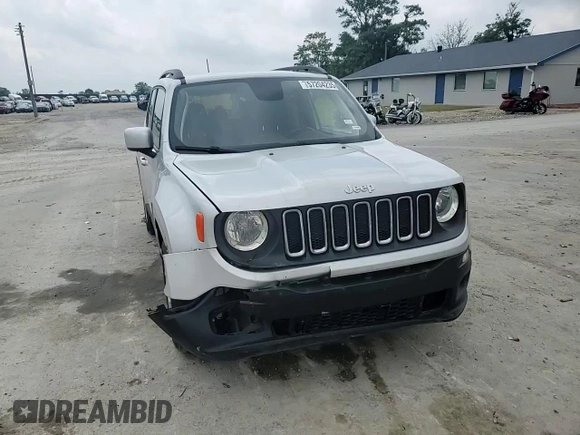 2018 Jeep Renegade Latitude with VIN ZACCJABB5JPH11414, listed as a Copart auction lot 57204235 with 73,097 mi miles and Salvage title. Bid and sale history available at DreamBid. Image 13.