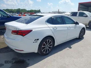 2017 Acura TLX with VIN 19UUB1F34HA010640, listed as a IAAI auction lot 42569091 with 98,310 mi miles and . Bid and sale history available at DreamBid. Image 4.
