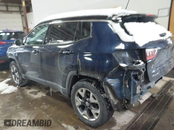 2017 Jeep Compass Limited z VIN 3C4NJDCB7HT679559, wystawiony jako IAAI lot #41628546 z przebiegiem 106 704 mil mil oraz . Historia ofert i sprzedaży dostępna na DreamBid. Obrazek 3.