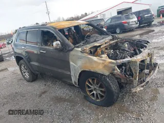 2014 Jeep Grand Cherokee Limited with VIN 1C4RJEBM1EC574629, listed as a IAAI auction lot 41696495 with 1 mi miles. Bid and sale history available at carsss.com. Image 1.