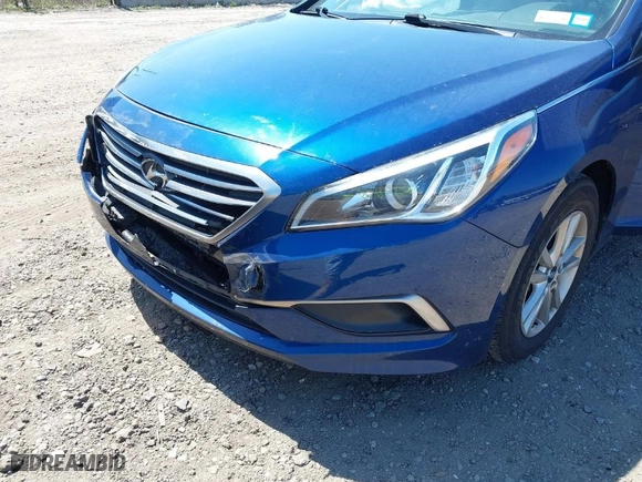 2016 Hyundai Sonata 2.4L SE with VIN 5NPE24AF6GH313528, listed as a IAAI auction lot 42071632 with 115,543 mi miles. Bid and sale history available at carsss.com. Image 13.