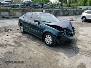 1998 Honda Civic LX with VIN 2HGEJ6675WH613506, listed as a Copart auction lot 54968535 with 196,756 mi miles and Salvage Title. Bid and sale history available at DreamBid. Image 13.