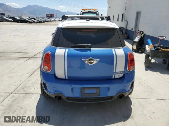 2013 MINI Countryman S ALL4 with VIN WMWZC5C58DWP30824, listed as a Copart auction lot 62234645 with 78,938 mi miles and Clean title. Bid and sale history available at DreamBid. Image 6.