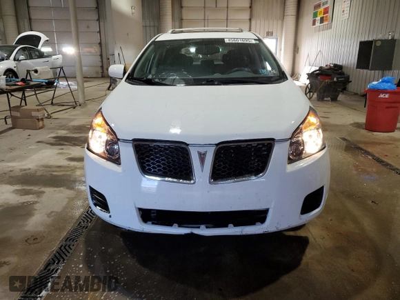 2009 Pontiac Vibe with VIN 5Y2SM67099Z422007, listed as a Copart auction lot 45601695 with 120,318 mi miles and Salvage Title. Bid and sale history available at carsss.com. Image 5.