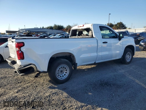 2022 Chevrolet Silverado 1500 Work Truck with VIN 3GCNAAEK2NG568823, listed as a Copart auction lot 81244164 with 48,007 mi miles and Clean Title. Bid and sale history available at DreamBid. Image 3.