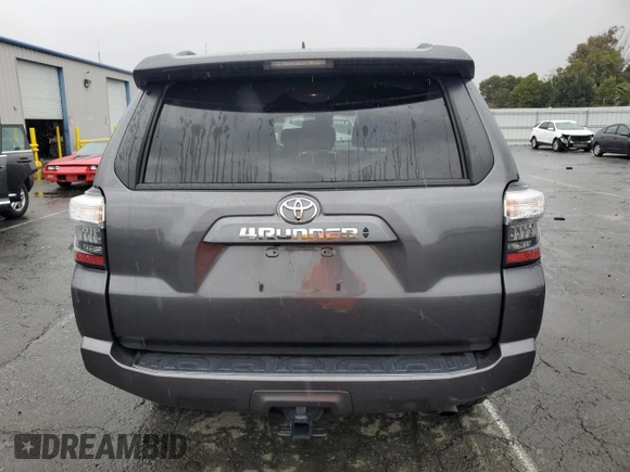 2023 Toyota 4Runner SR5 with VIN JTEMU5JR4P6100122, listed as a Copart auction lot 44984915 with 23,588 mi miles and Salvage title. Bid and sale history available at DreamBid. Image 6.