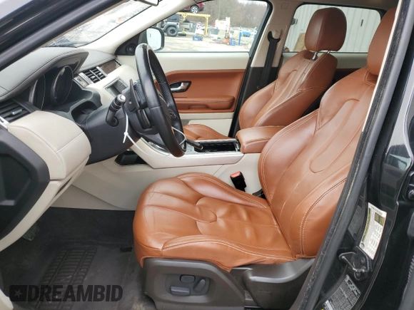 2013 Land Rover Range Rover Evoque Prestige Premium with VIN SALVV2BG1DH709534, listed as a Copart auction lot 49584415 with 124,245 mi miles and Salvage Title. Bid and sale history available at carsss.com. Image 7.