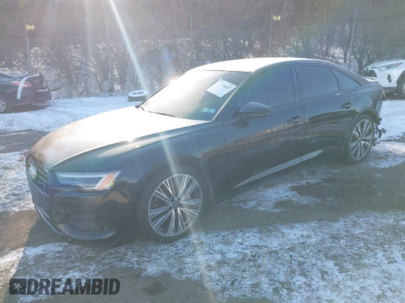 2021 Audi A6 Premium Plus with VIN WAUE3AF27MN058852, listed as a IAAI auction lot 41370467 with 64,567 mi miles. Bid and sale history available at carsss.com. Image 18.