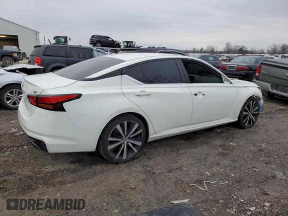 2019 Nissan Altima SR with VIN 1N4BL4CV4KC198314, listed as a Copart auction lot 42836625 with 144,262 mi miles and Salvage Title. Bid and sale history available at carsss.com. Image 3.