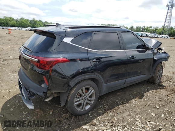 2022 Kia Seltos S with VIN KNDEUCAA3N7295757, listed as a Copart auction lot 61376625 with 22,057 mi miles and Clean title. Bid and sale history available at DreamBid. Image 3.