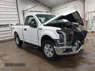 2018 Ford F-150 XL with VIN 1FTMF1EB4JFA54769, listed as a IAAI auction lot 41497417 with 1 mi miles. Bid and sale history available at carsss.com. Image 1.