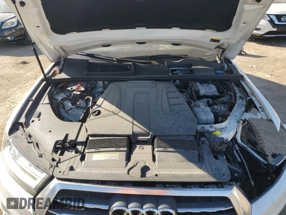 2017 Audi Q7 Premium with VIN WA1AHAF71HD044773, listed as a Copart auction lot 76678044 with 95,722 mi miles and Salvage title. Bid and sale history available at DreamBid. Image 12.