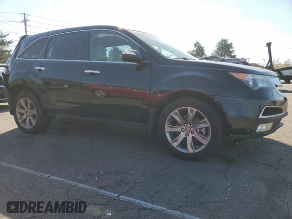 2010 Acura MDX Advance with VIN 2HNYD2H53AH533597, listed as a Copart auction lot 77006174 with 123,981 mi miles and Salvage Title. Bid and sale history available at DreamBid. Image 4.