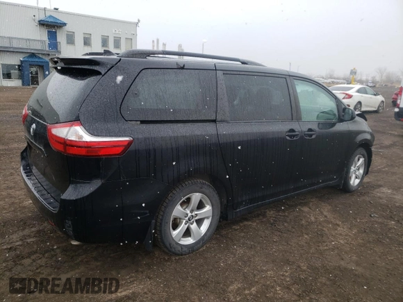 2018 Toyota Sienna LE Auto Access Seat with VIN 5TDKZ3DC4JS948792, listed as a Copart auction lot 52949475 with Not Provided miles and Salvage Title. Bid and sale history available at carsss.com. Image 3.