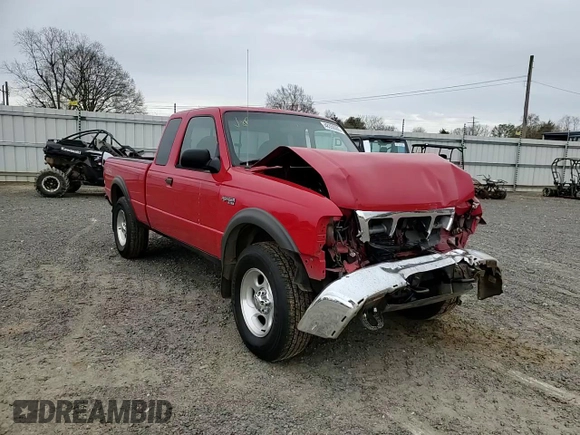 2000 Ford Ranger XLT with VIN 1FTZR15X5YPB92608, listed as a Copart auction lot 48350085 with 153,941 mi miles and Salvage Title. Bid and sale history available at carsss.com. Image 11.