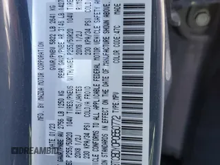 2023 Mazda CX-9 Carbon Edition with VIN JM3TCBDY0P0650772, listed as a Copart auction lot 48994315 with 14,758 mi miles and Salvage title. Bid and sale history available at DreamBid. Image 13.
