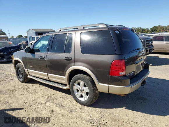 2005 Ford Explorer Eddie Bauer z VIN 1FMDU74W65UB20491, wystawiony jako Copart lot #74141504 z przebiegiem 159 563 mil mil oraz Czysty tytuł • Clean title. Historia ofert i sprzedaży dostępna na DreamBid. Obrazek 2.