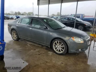 2008 Chevrolet Malibu LTZ with VIN 1G1ZK577284165997, listed as a Copart auction lot 50392285 with 124,162 mi miles and Clean Title. Bid and sale history available at carsss.com. Image 4.