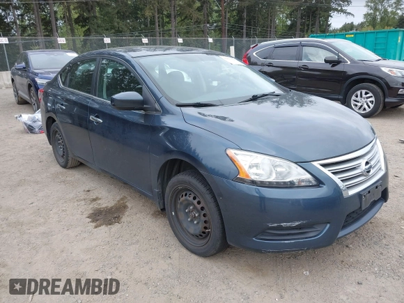 2013 Nissan Sentra S with VIN 3N1AB7AP3DL758073, listed as a IAAI auction lot 42103827 with 84,844 mi miles and . Bid and sale history available at DreamBid. Image 1.