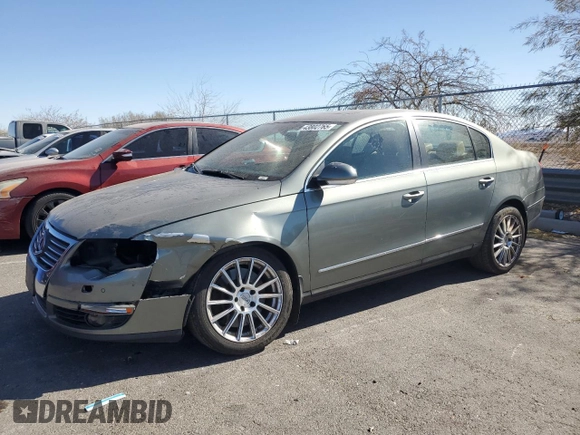 2006 Volkswagen Passat with VIN WVWFU73C86P144022, listed as a Copart auction lot 43802765 with 133,448 mi miles and Salvage title. Bid and sale history available at DreamBid. Image 1.