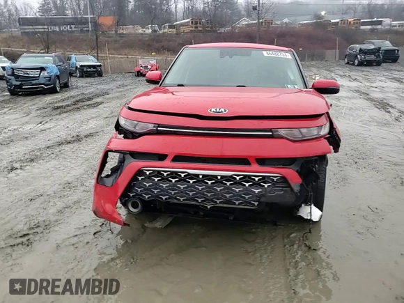 2021 Kia Soul GT-Line with VIN KNDJ63AU9M7140826, listed as a Copart auction lot 86488724 with 58,072 mi miles and Salvage Title. Bid and sale history available at DreamBid. Image 11.