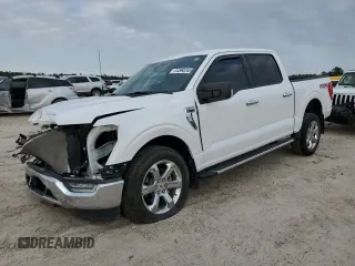 2022 Ford F-150 XL with VIN 1FTFW1E59NKE75449, listed as a Copart auction lot 44590245 with 0 mi miles and Salvage Title. Bid and sale history available at carsss.com. Image 1.