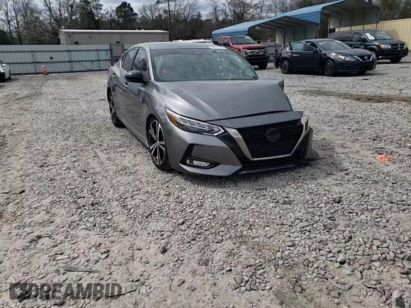 2021 Nissan Sentra SR with VIN 3N1AB8DV0MY318685, listed as a Copart auction lot 46062665 with Not Provided miles and Salvage Title. Bid and sale history available at carsss.com. Image 11.