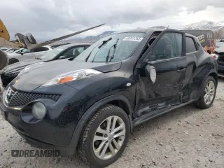 2013 Nissan Juke SL with VIN JN8AF5MV4DT213256, listed as a Copart auction lot 48341265 with 100,874 mi miles and Salvage Title. Bid and sale history available at carsss.com. Image 1.