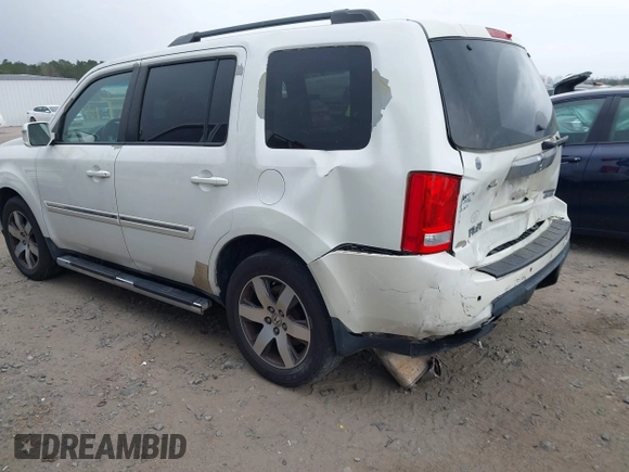 2012 Honda Pilot Touring with VIN 5FNYF4H92CB063229, listed as a IAAI auction lot 41850020 with 205,826 mi miles. Bid and sale history available at carsss.com. Image 3.