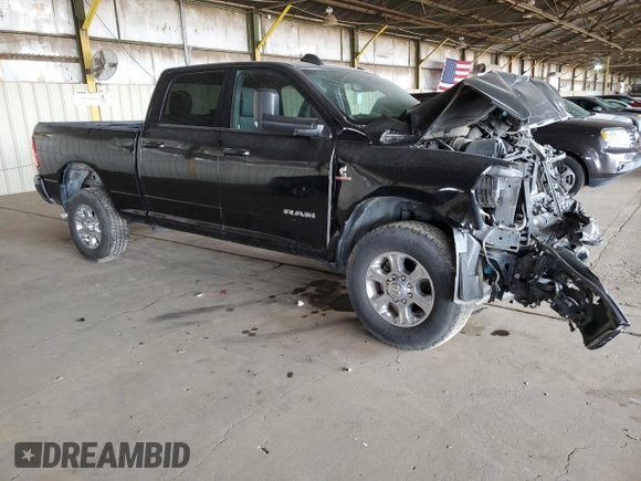 2022 Ram 2500 Lone Star z VIN 3C6UR5DLXNG190148, wystawiony jako Copart lot #50540685 z przebiegiem 37 639 mil mil oraz Szkoda całkowita • Salvage title. Historia ofert i sprzedaży dostępna na DreamBid. Obrazek 4.