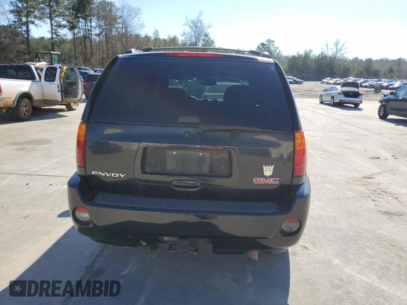 2008 GMC Envoy Denali with VIN 1GKET63M582103790, listed as a Copart auction lot 42209395 with 254,261 mi miles and Salvage Title. Bid and sale history available at carsss.com. Image 6.