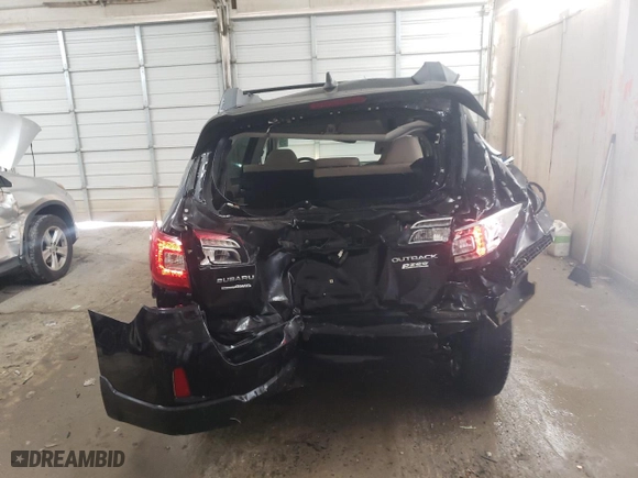 2017 Subaru Outback Premium with VIN 4S4BSADC8H3419586, listed as a Copart auction lot 47681815 with 127,680 mi miles and Salvage Title. Bid and sale history available at carsss.com. Image 6.