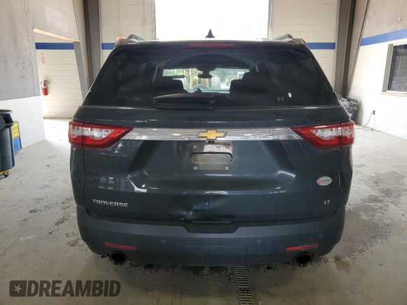 2020 Chevrolet Traverse LT Cloth with VIN 1GNERGKW7LJ324204, listed as a Copart auction lot 59526775 with 125,373 mi miles and Salvage title. Bid and sale history available at DreamBid. Image 6.