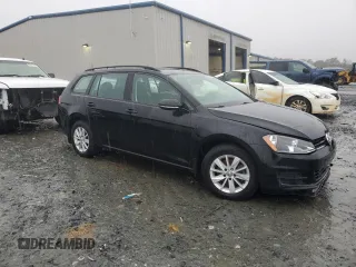 2015 Volkswagen Golf SportWagen TSI SE with VIN 3VWC17AUXFM519810, listed as a Copart auction lot 84066614 with 72,960 mi miles and Salvage Title. Bid and sale history available at carsss.com. Image 4.