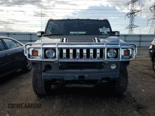 2006 Hummer H2 with VIN 5GRGN23U36H102573, listed as a Copart auction lot 54408705 with 73,660 mi miles and Salvage Title. Bid and sale history available at carsss.com. Image 5.