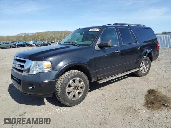 2011 Ford Expedition Max XLT with VIN 1FMJK1J58BEF22584, listed as a Copart auction lot 55484905 with 191,386 mi miles and Clean title. Bid and sale history available at DreamBid. Image 1.