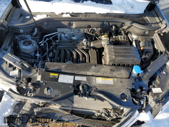 2022 Volkswagen Atlas SE with VIN 1V2WR2CA8NC543441, listed as a Copart auction lot 87537335 with 64,933 mi miles and Non repairable. Bid and sale history available at DreamBid. Image 12.
