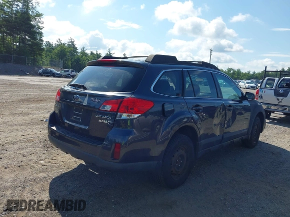 2013 Subaru Outback 2.5i with VIN 4S4BRBAC3D1288093, listed as a IAAI auction lot 42665960 with 177,789 mi miles and . Bid and sale history available at DreamBid. Image 4.