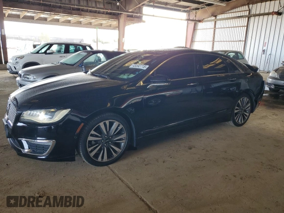 2019 Lincoln MKZ Hybrid Reserve II with VIN 3LN6L5MU2KR620987, listed as a Copart auction lot 45592715 with 205,169 mi miles and Salvage title. Bid and sale history available at DreamBid. Image 1.
